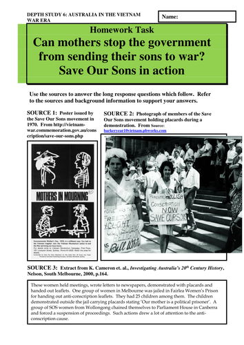 Can mothers stop the government from sending their sons to war?  Save Our Sons in action.