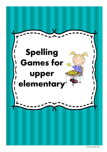 6 Spelling games for Upper Primary - Derivational Relations