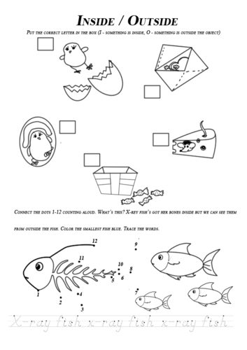 Inside-Outside worksheet