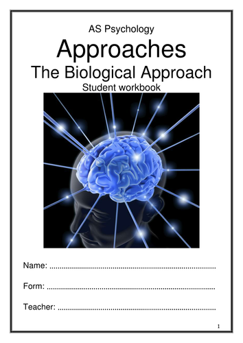 Biological Approach Workbook NEW AQA 2015 Specification