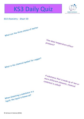 ks3 revision bundle for matter