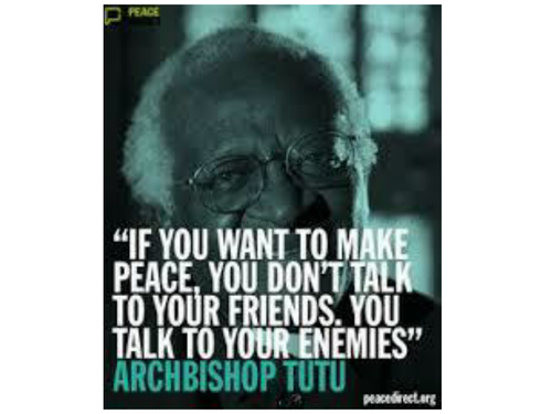 Moving Past Extremism: Desmond Tutu and the Truth and Reconciliation Comission