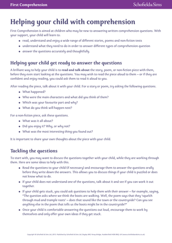 Reading Comprehension Resources