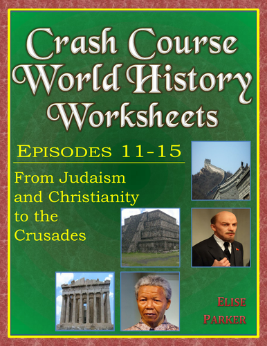 Crash Course World History Worksheets Episodes 11-15