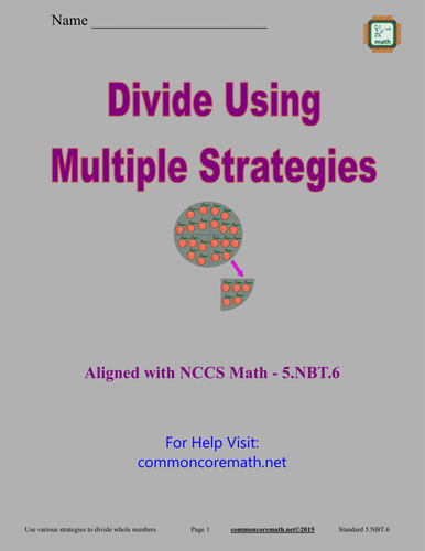 Divide Using Multiple Strategies - 5.NBT.6