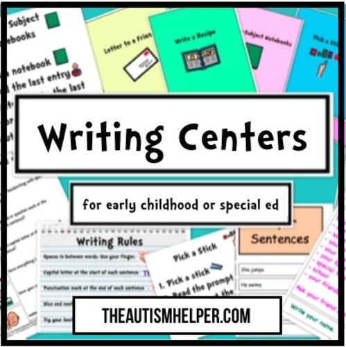 10 Writing Centers for Special Education