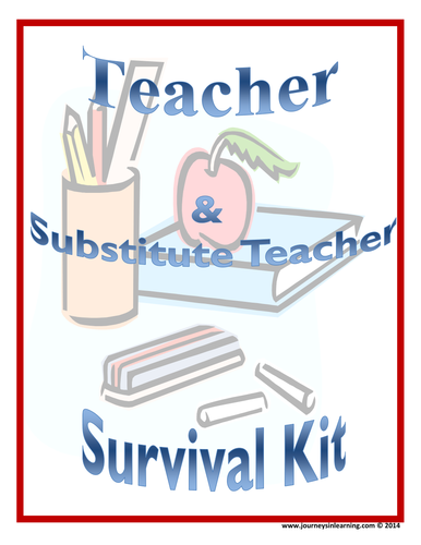 Teacher & Substitute Teacher Survival Kit