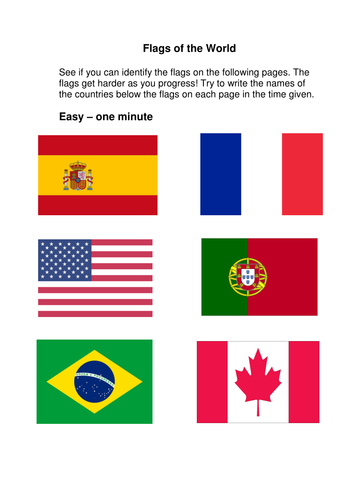 Flags of the World - Quiz