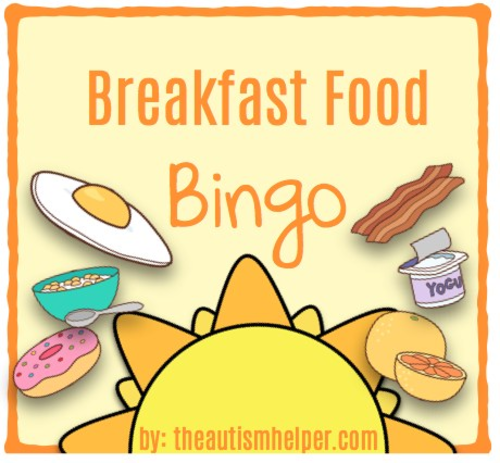 Breakfast Food Bingo