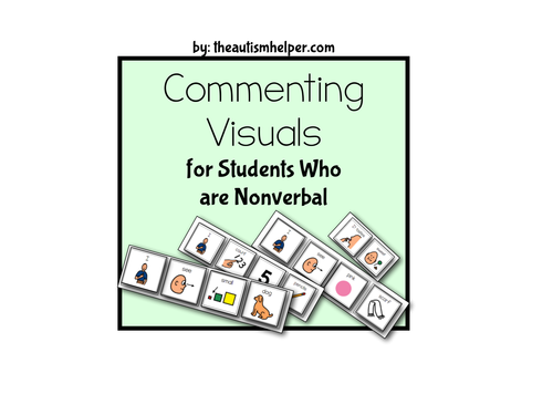 Commenting Visuals for Children who are Nonverbal