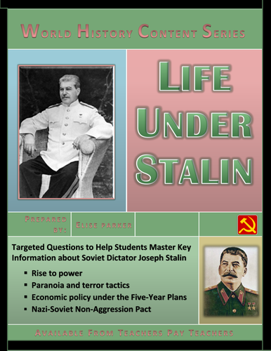 Life Under Stalin Question Set