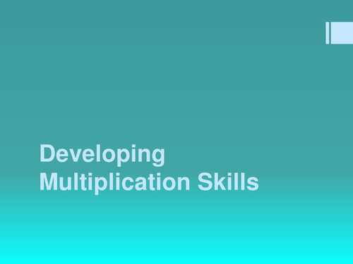 Multiplication Skills