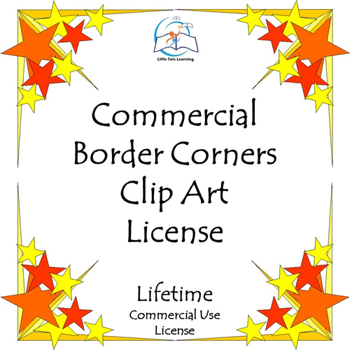Border Corner Clip Art BUNDLE - Commercial {LIFETIME LICENSE} - 751 PNG Images