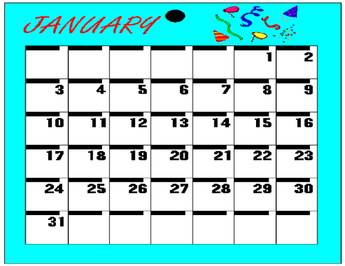 Calendars Clip Art Bundle