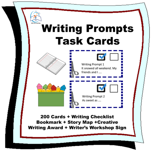 Writing - Writing Prompt Task Cards