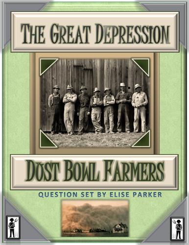Great Depression Worksheets: Dust Bowl Farmers -- PDF Version