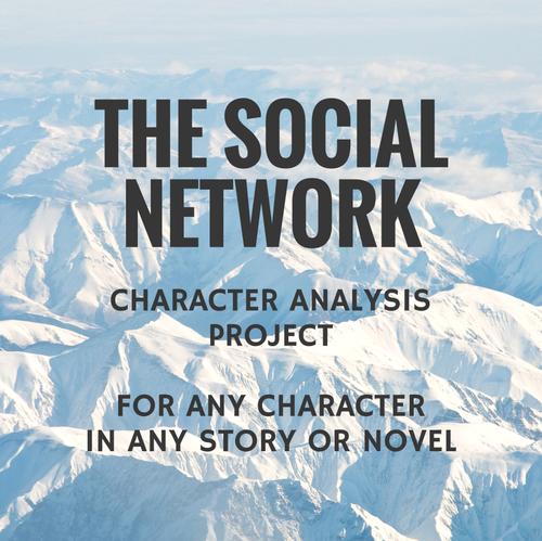 The Social Network Project - Character Analysis / Any Character / Any Work