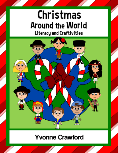 Christmas Around the World Literacy Activities Growing Bundle - Endless
