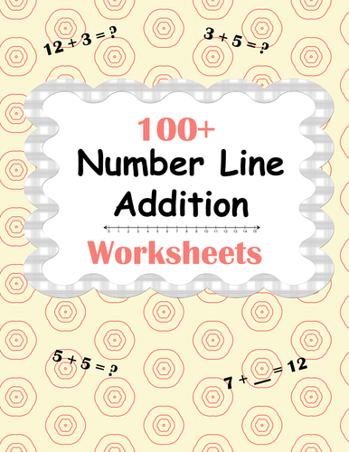 number-line-addition-worksheets-teaching-resources