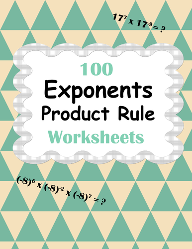 exponents-product-rule-worksheets-teaching-resources