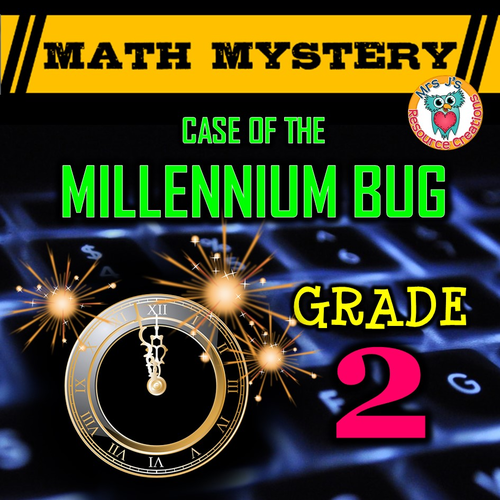 New Year Math Mystery (GRADE 2)