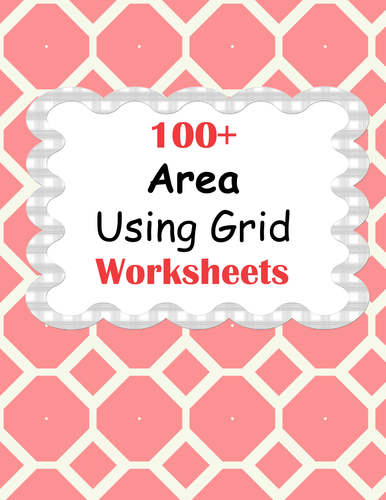 Area Using Grid Worksheets