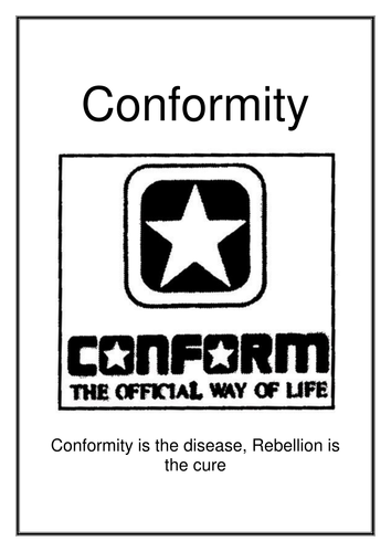 Conformity Workbook - New AQA 2015 Specification