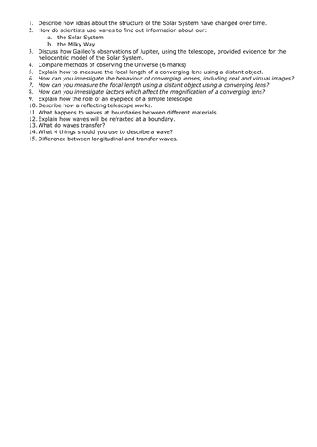 EDEXCEL GCSE PHYSICS P1 - CORE PHYSICS/UNIT 1 (2PH01/2SC01) - MEGA REVISION PACK