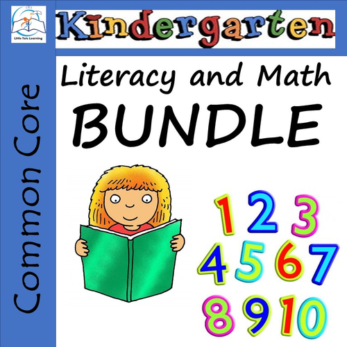 Kindergarten Morning Work BUNDLE - Literacy and Math