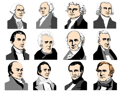 United States Presidents Clip Art