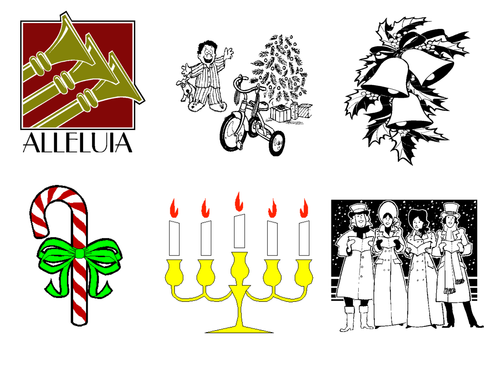 CHRISTMAS Clip Art 1