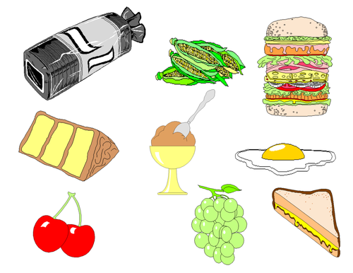 Food Clip Art 1 (Food Groups Clip Art)