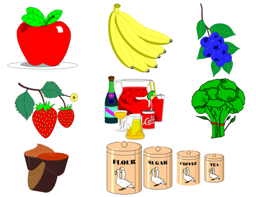 Food Clip Art  (Food Groups Clip Art)