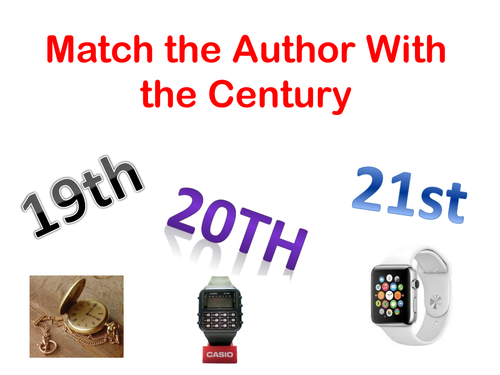 GCSE English - 19th, 20th and 21st Century Authors Quiz