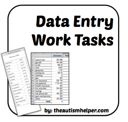 data-entry-work-tasks-teaching-resources
