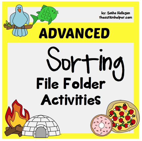 File Folder Activities for Advanced Sorting