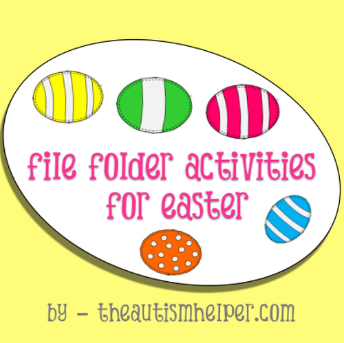 File Folder Activities for Easter