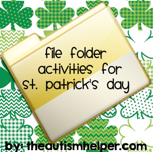 File Folder Activities for St. Patrick's Day