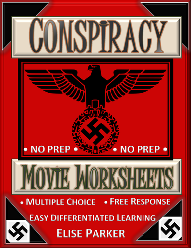 Conspiracy: Movie Worksheets (Wannsee Conference Movie Worksheets) -- PDF Version