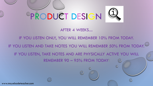 GCSE Design Technology: Year 10 Mocks Revision General Quiz