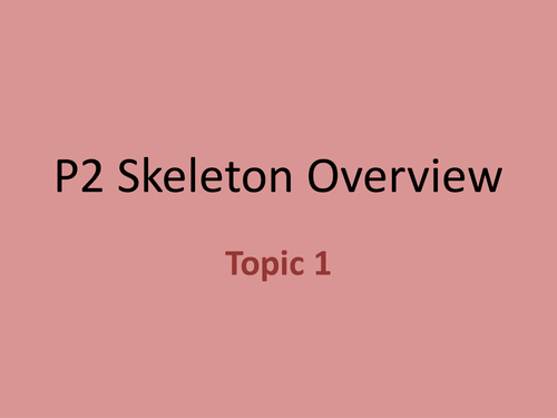 EDXECEL P2 Teaching power point 502 slides!!