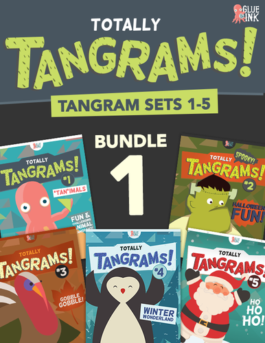 Tangrams – Totally Tangrams! {BUNDLE 1} – Sets 1 – 5