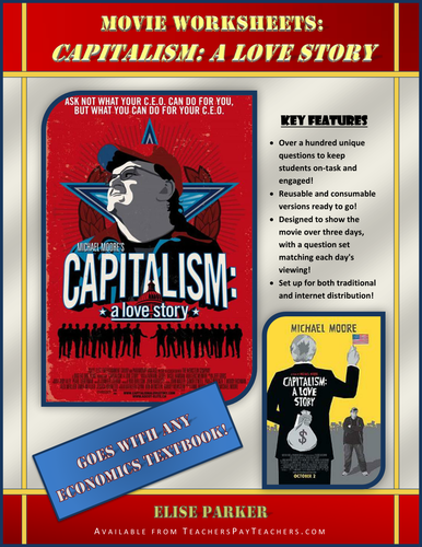 Capitalism A Love Story -- Movie Worksheets