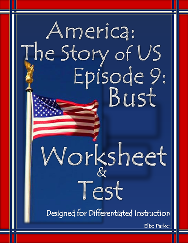 America the Story of US Episode 9 Quiz and Worksheet: Bust