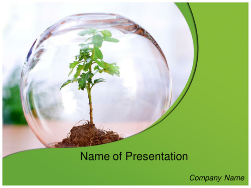 Save Tree PPT Template