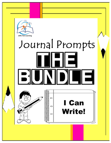 Monthly Writing Prompts | Monthly Journal Prompts (A YEARLONG Bundle)