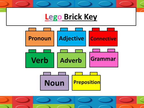 SEN Lego/Sentence Builders