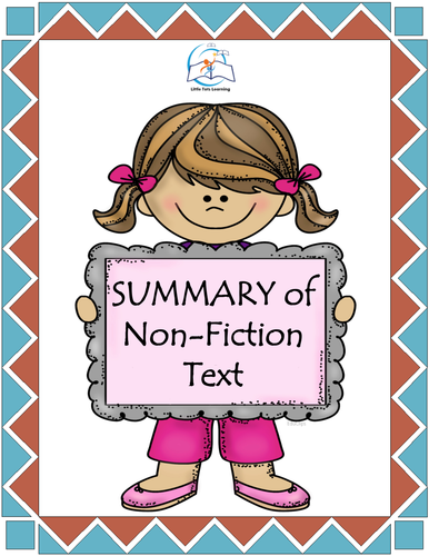 Writing a Summary for Non-Fiction Texts