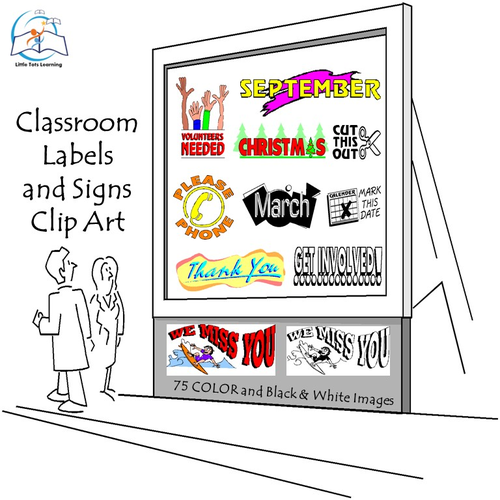 Classroom Labels and Signs