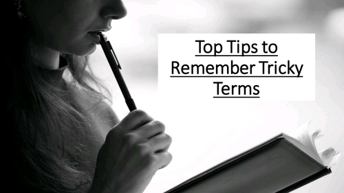 Top Tips to Remember Tricky Terms (Grammar)